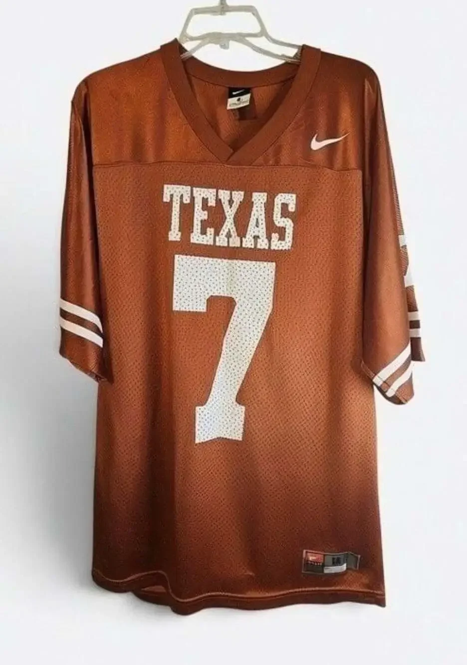 Nike Texas Longhorns #7 College Football Jersey Burnt Orange Men's Sz Med